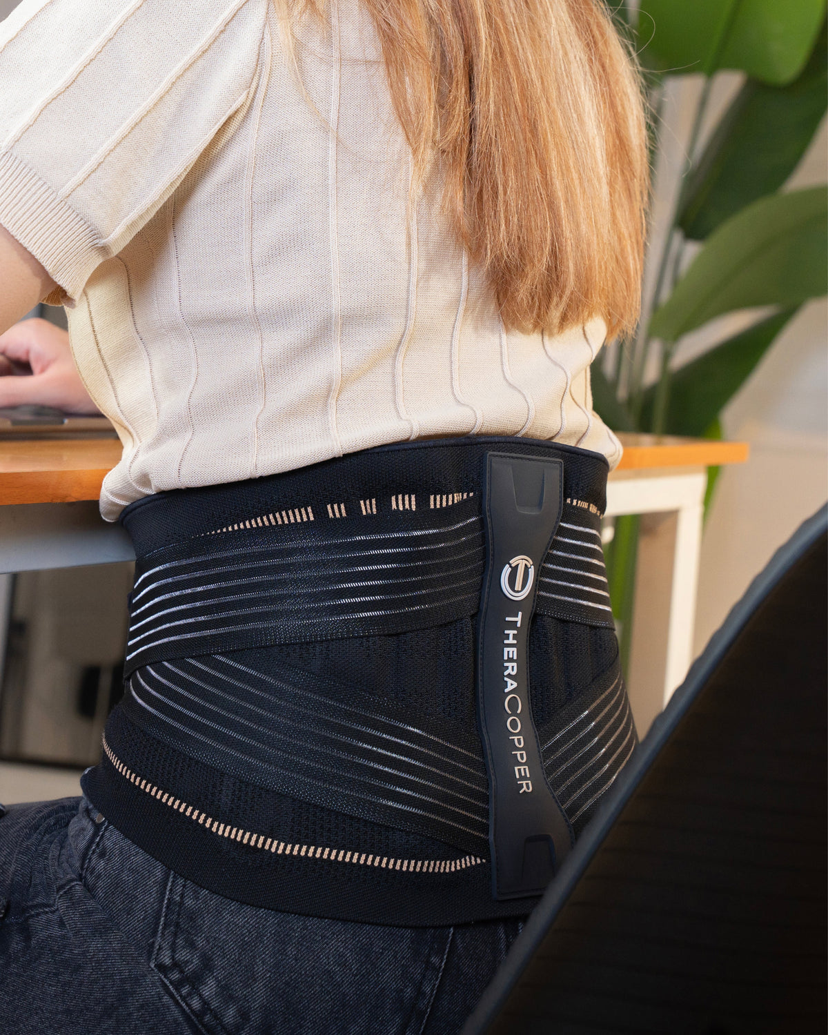 TheraCopper Copper Compression Lower Back Brace