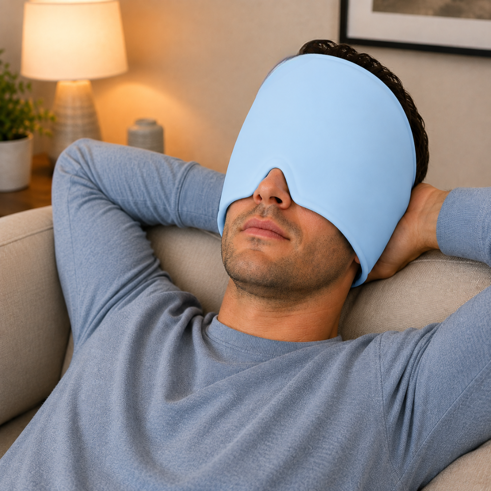 Dream Tech Hot & Cold Therapy Eye Mask Migraine Relief