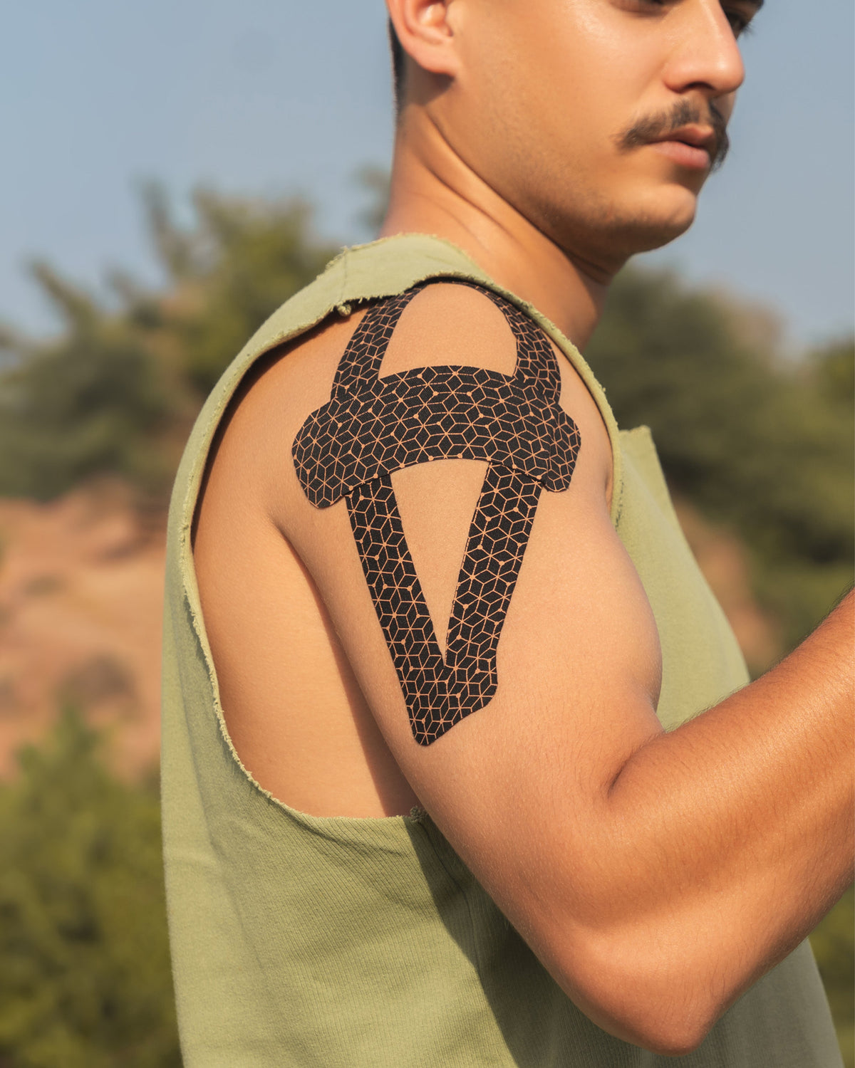 TheraCopper Copper-Infused Kinesiology Tape – 2 Rolls