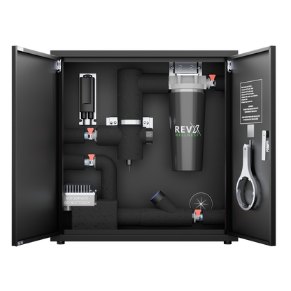 RevX X-FLOW Water Filtration System for Cold Plunges & Ice Baths
