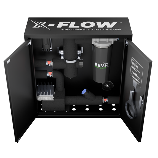 RevX X-FLOW Water Filtration System for Cold Plunges & Ice Baths
