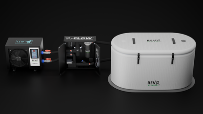 RevX X-FLOW Water Filtration System for Cold Plunges & Ice Baths