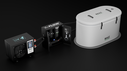 RevX X-FLOW Water Filtration System for Cold Plunges & Ice Baths
