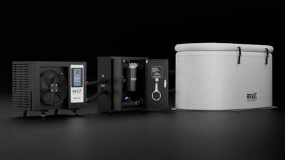 RevX X-FLOW Water Filtration System for Cold Plunges & Ice Baths