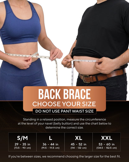 TheraCopper Copper Compression Lower Back Brace