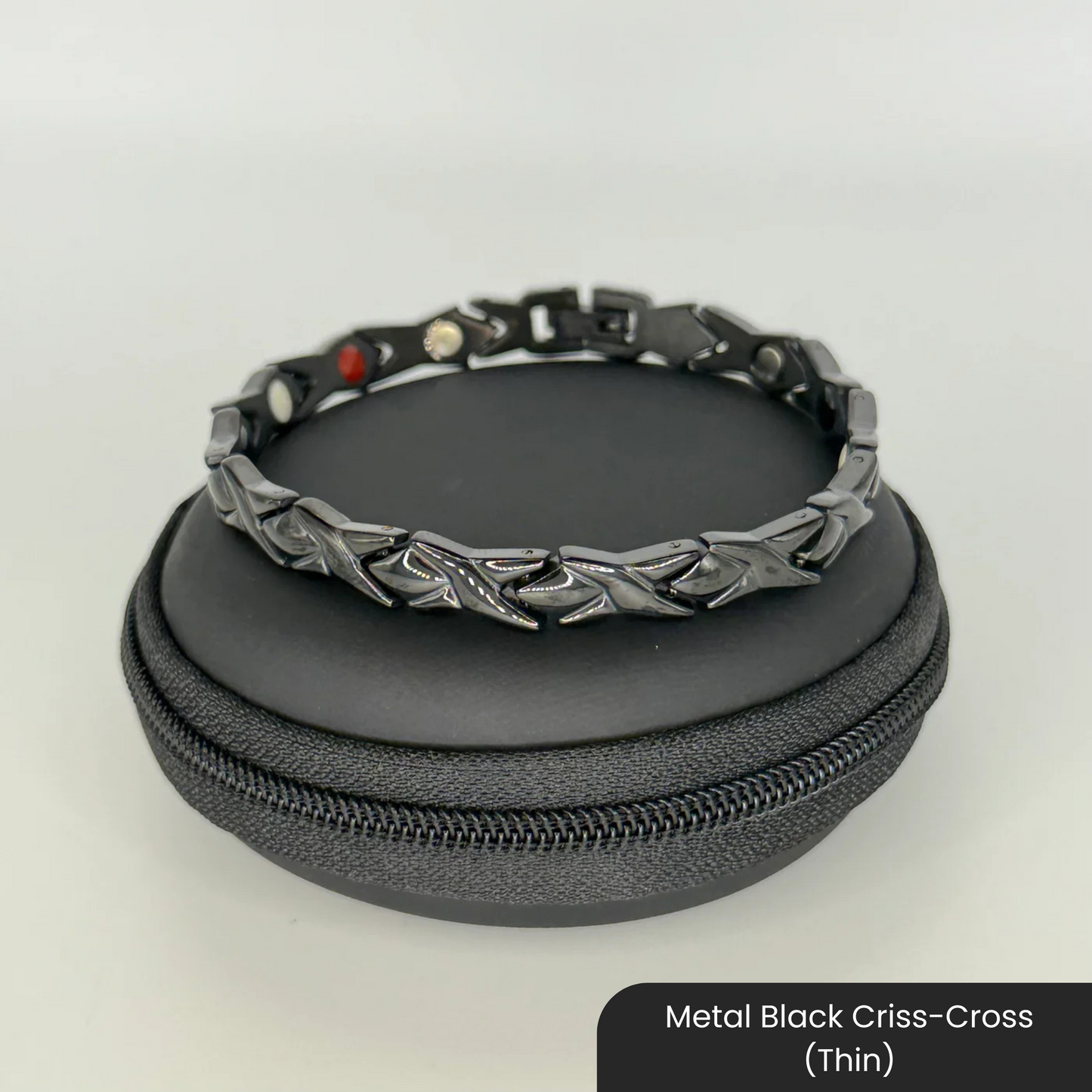 Therasage Bio Bands Metal Infrared Negative Ion Bracelet