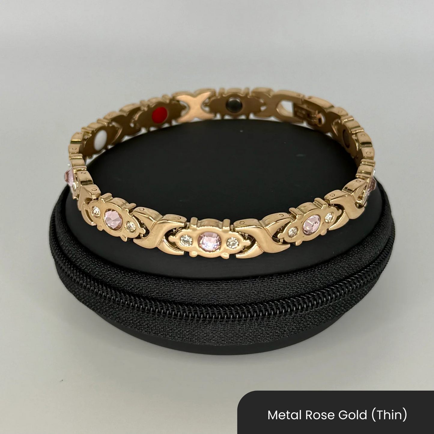 Therasage Bio Bands Metal Infrared Negative Ion Bracelet
