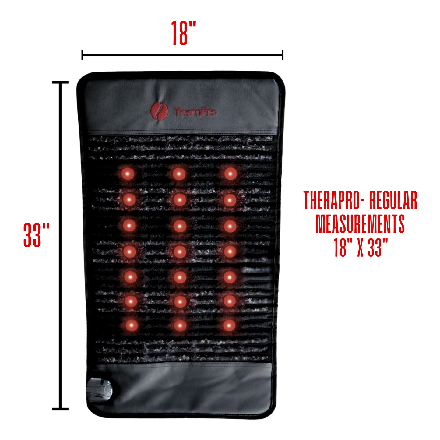 TheraPro™ PEMF, Infrared & Red Light Therapy Recovery Pad – Regular