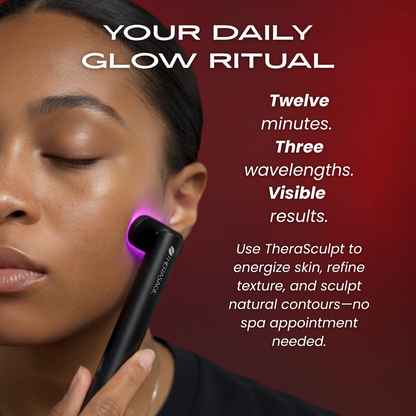 TheraSculpt™ Facial Sculpting & Red Light Therapy Device