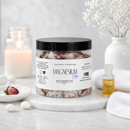 Magnesium Lavender Bath Soak – 12 oz