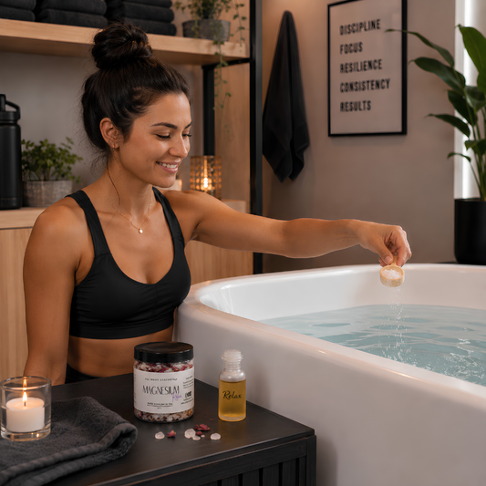 Magnesium Lavender Bath Soak – 12 oz