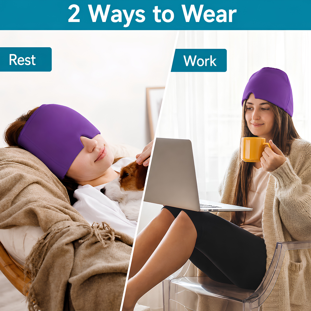 Dream Tech Hot & Cold Therapy Eye Mask Migraine Relief