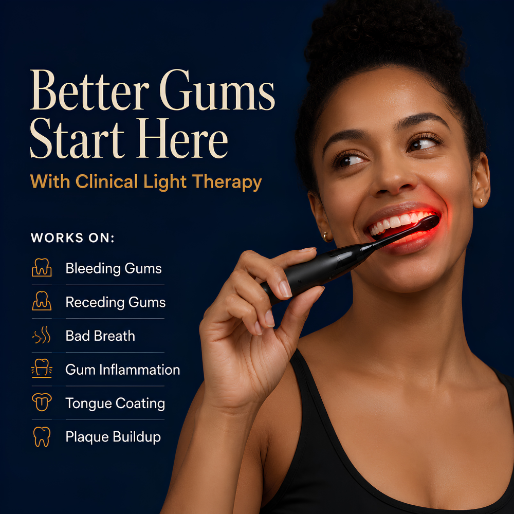 TheraSmile™ Light Therapy Sonic Toothbrush