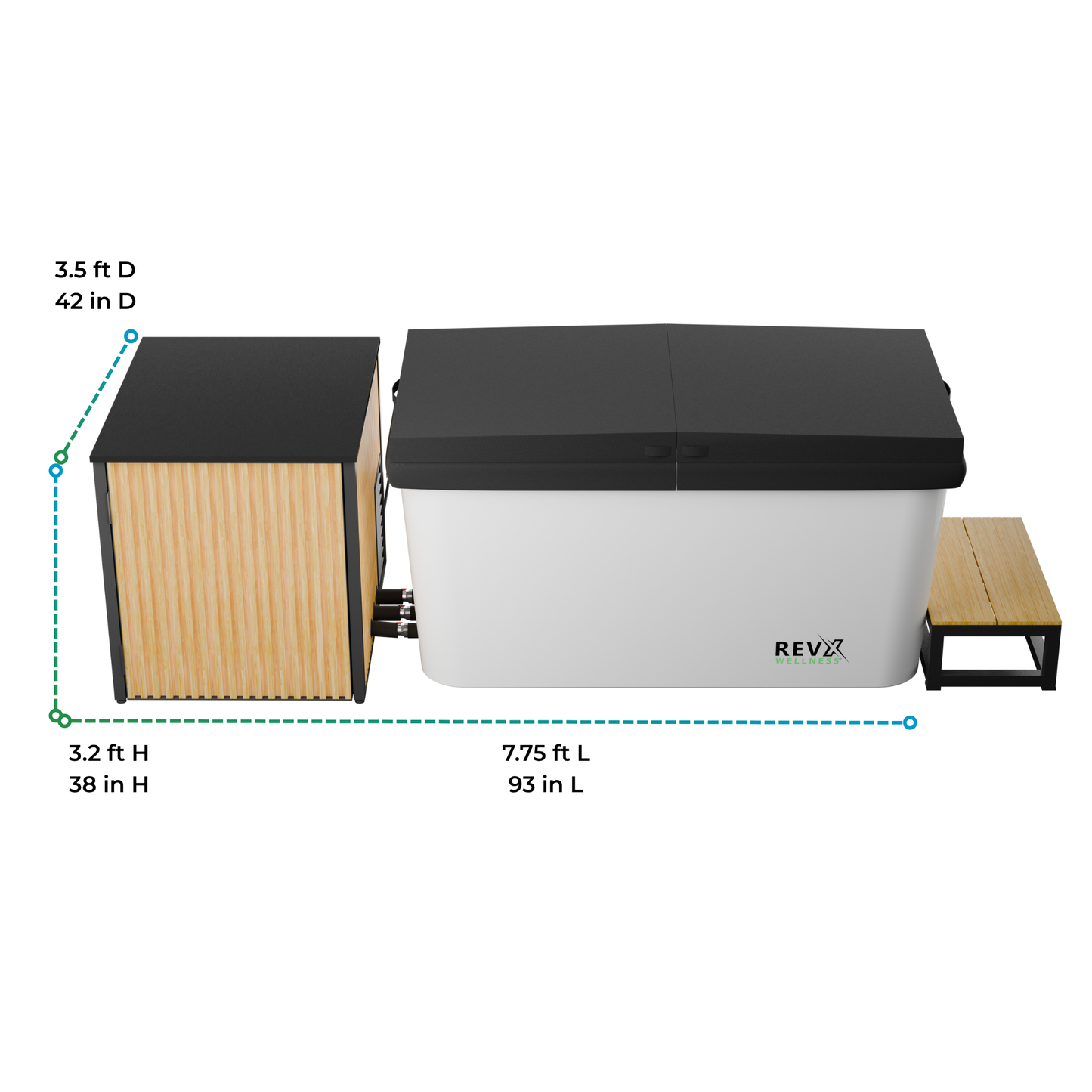 RevX X Premium Acrylic Hot & Cold Therapy
