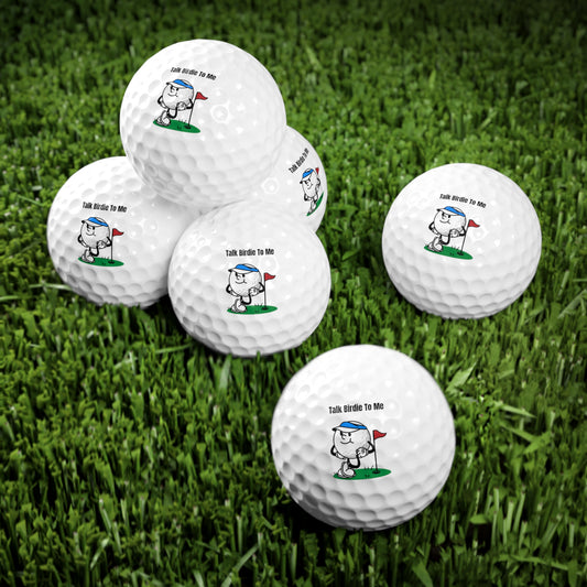 Custom Golf Balls – 3 Design Styles | 6 Ball Set